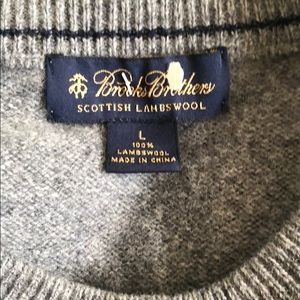 Brooks brother Scottish lambs wool